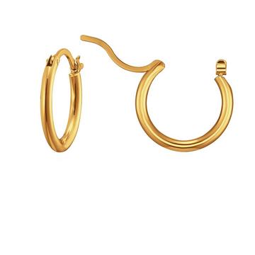 Ohrcreole 40 rose goldfarben