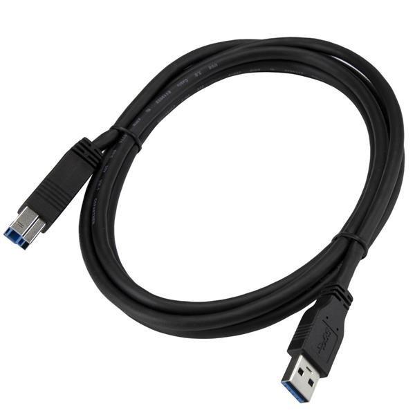 STARTECH.COM  Câble Certifié USB 3.0 A vers B 2 m - M/M - Cordon USB3 SuperSpeed USB A USB B 