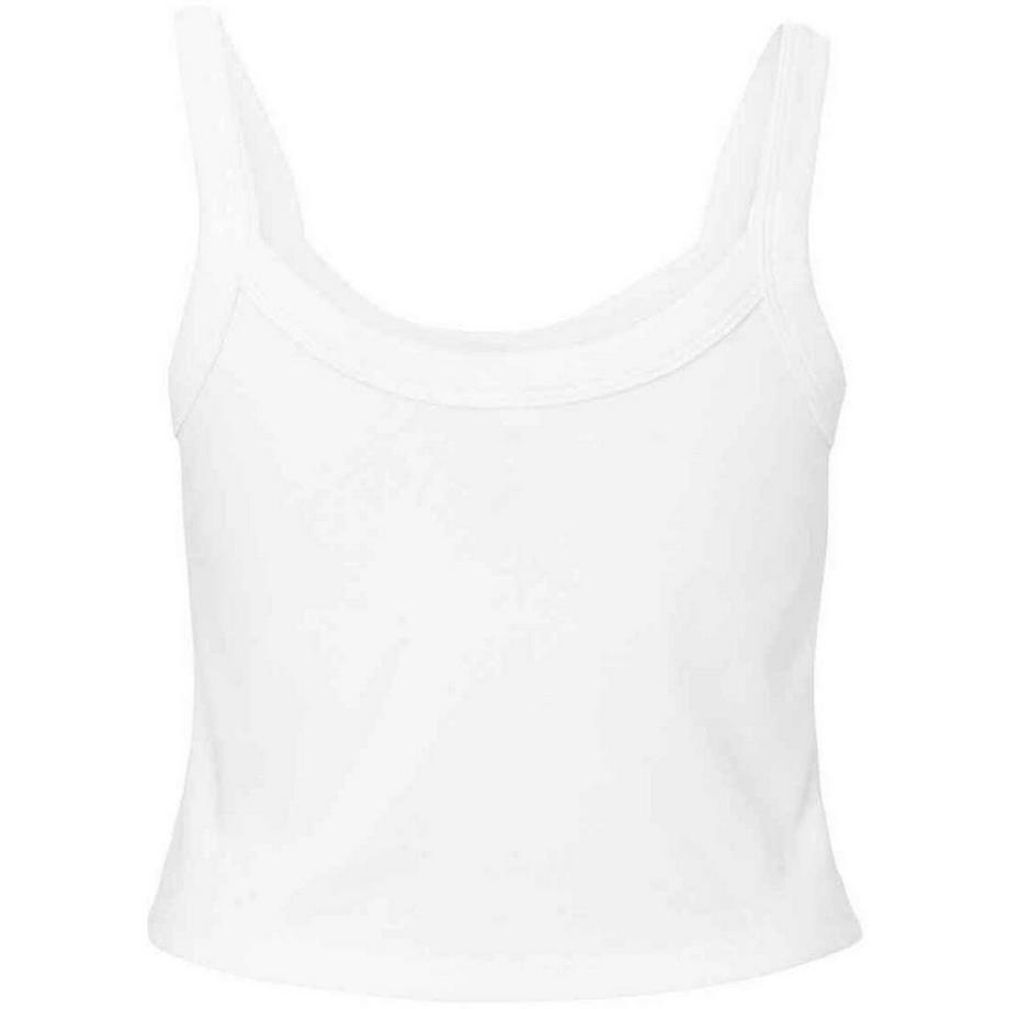 Bella + Canvas Top Senza Maniche con Spalline Sottili  