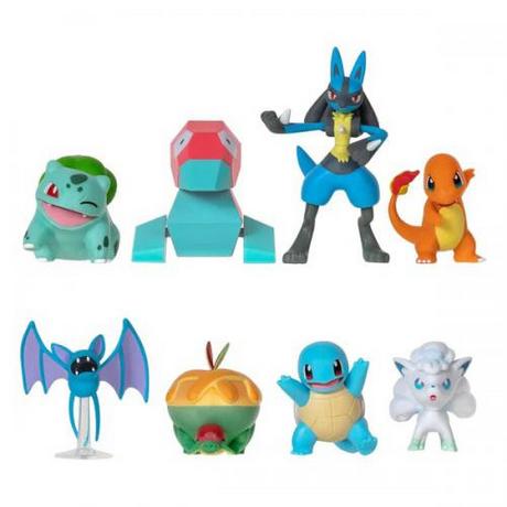 jazwares  MF Pokemon Gen IX Battle: Set Figure 8PK 5cm 