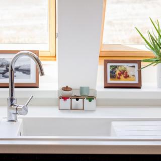 B2X Schubladenbox aus Bambus & MDF 3 Fächer  