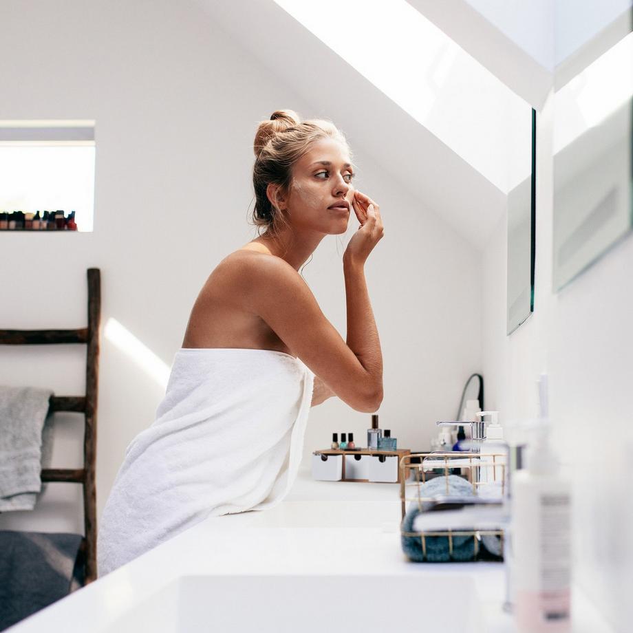 B2X Cassettiera in bambù e MDF 3 scomparti  