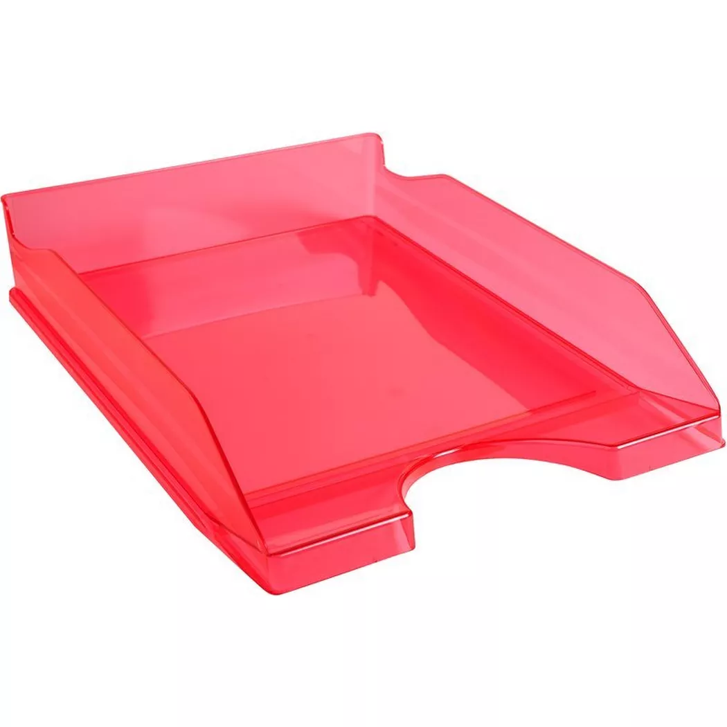 EXACOMPTA Briefablage ECOTRAY, DIN A4+, himbeere