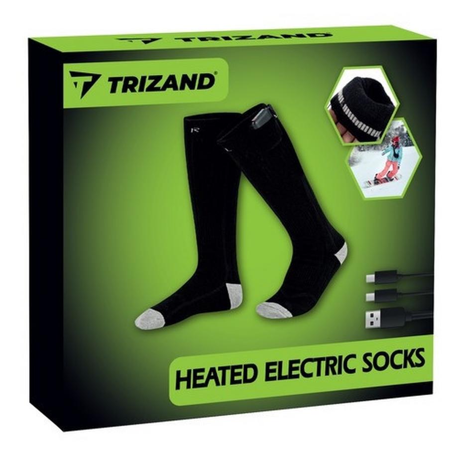 Trizand 19549 Elektrisch beheizte Socken  