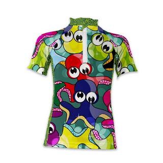 Uvea  Kinder UPF 50+ Badeshirt kurzarm Biarritz petite pieuvre 