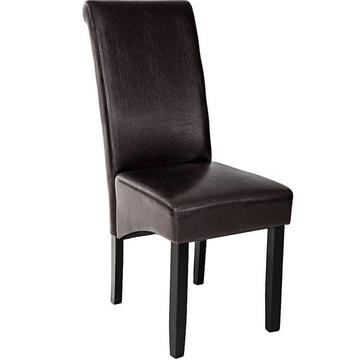 Chaise aspect cuir