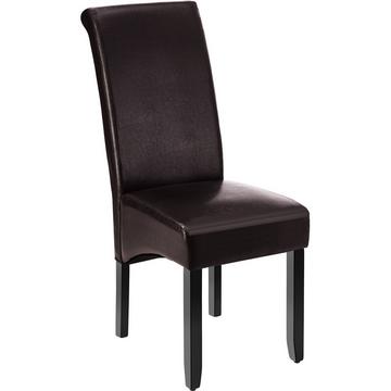 Chaise aspect cuir