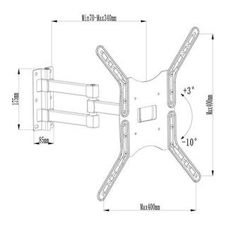 LA VAGUE  WM-ST2-55 Wandhalterung 