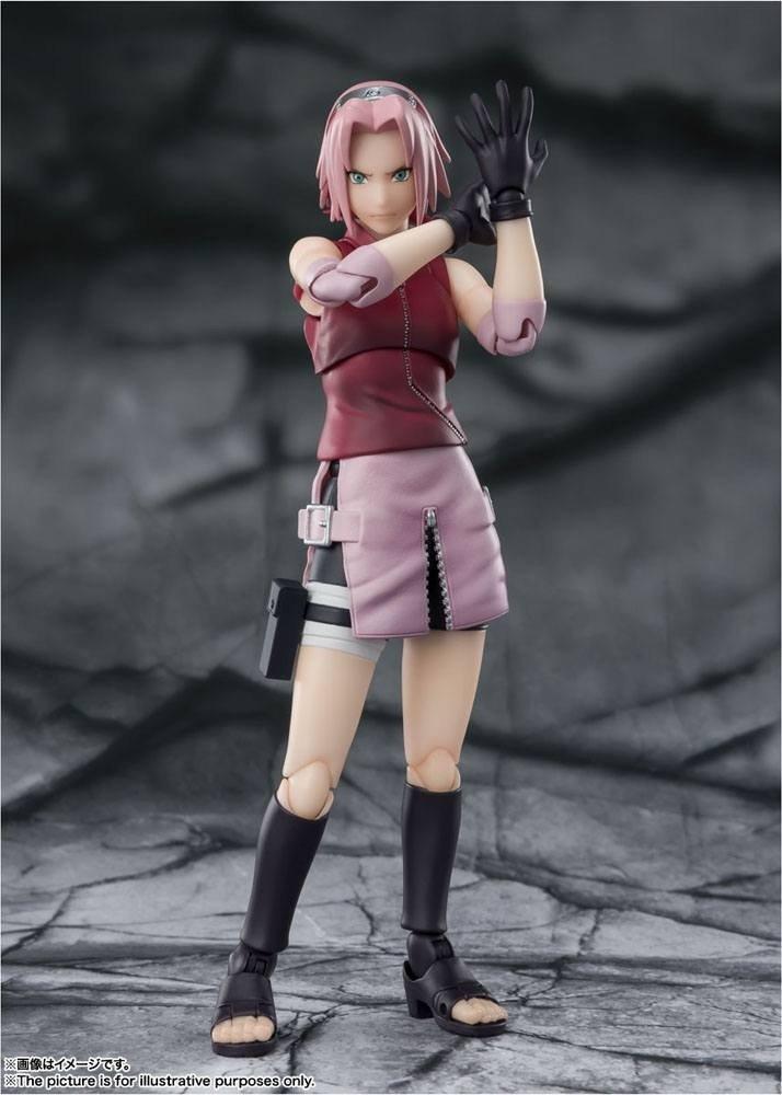 Bandai  Gelenkfigur - S.H.Figuart - Naruto - Sakura Haruno 