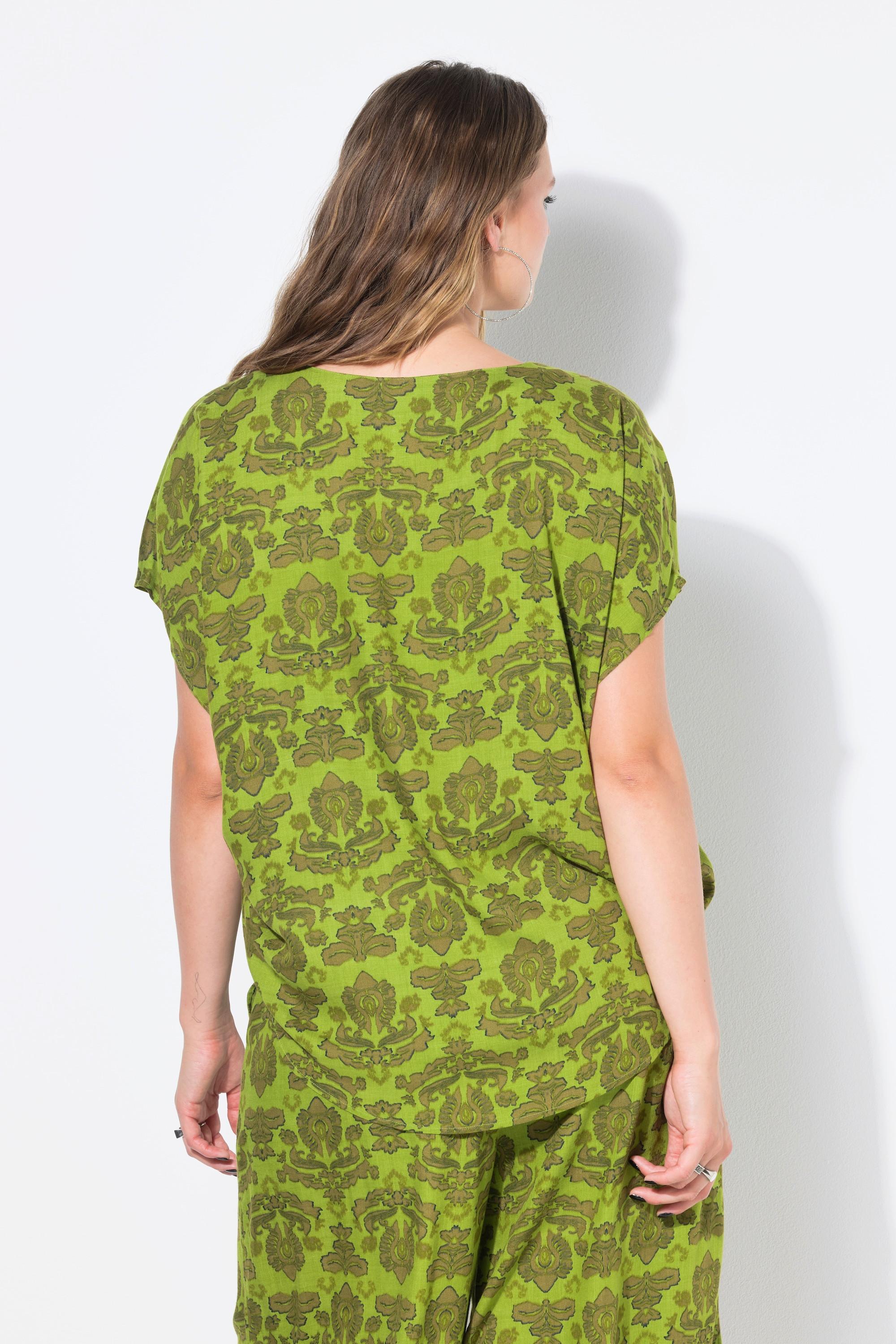 Studio Untold Blouse Chemise Oversize Imprimé Cachemire  