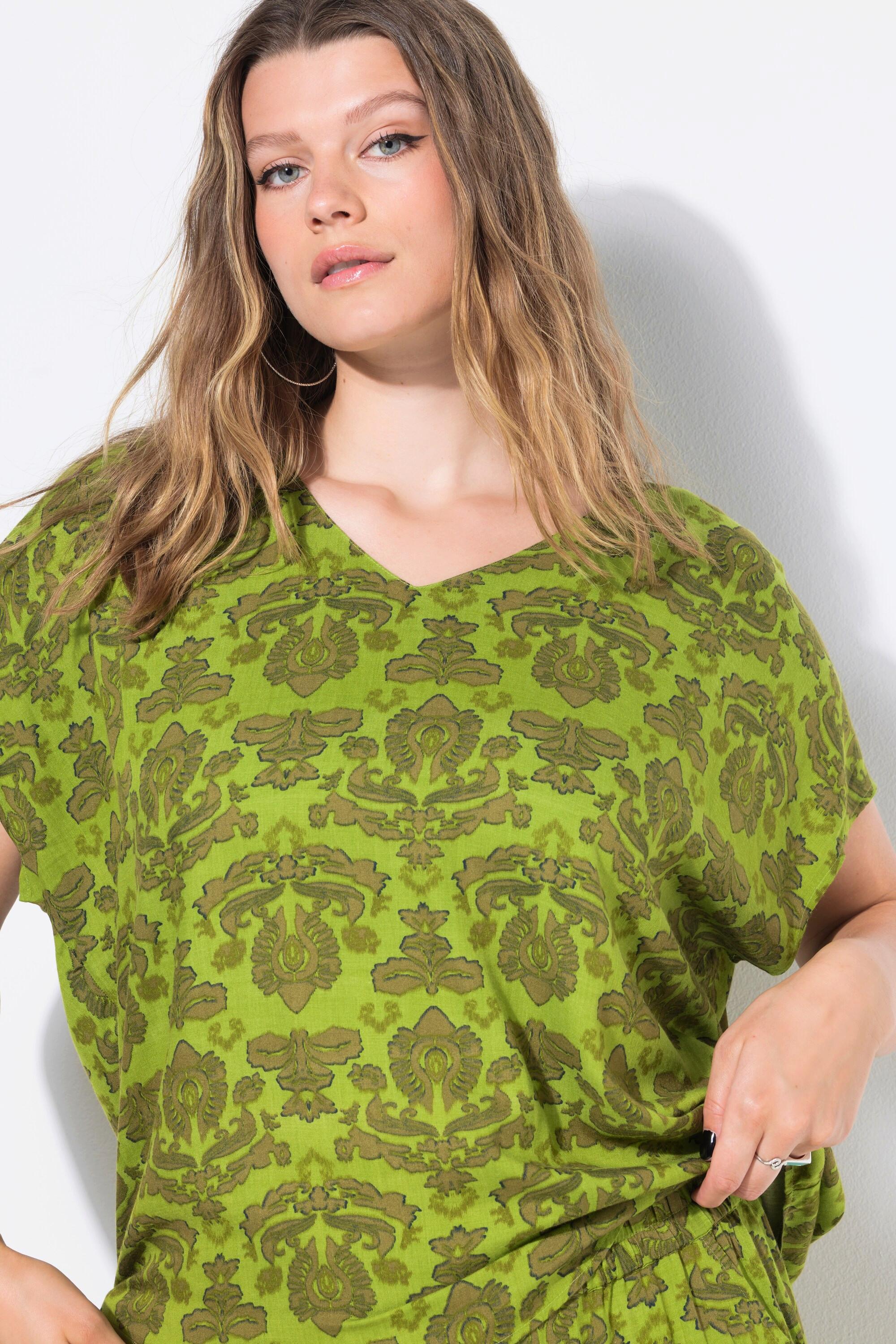 Studio Untold Blouse Chemise Oversize Imprimé Cachemire  