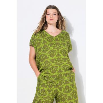 Blouse oversize. Imprimé cachemire