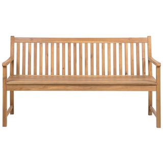 Beliani Banc de jardin en Bois d'acacia certifié FSC® Traditionnel VIVARA  