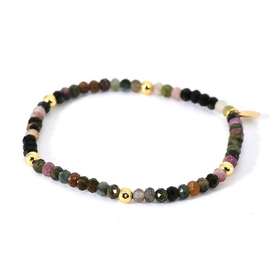 Balibay  Lilly  Armband mit Turmalin und Silber vergoldet 
