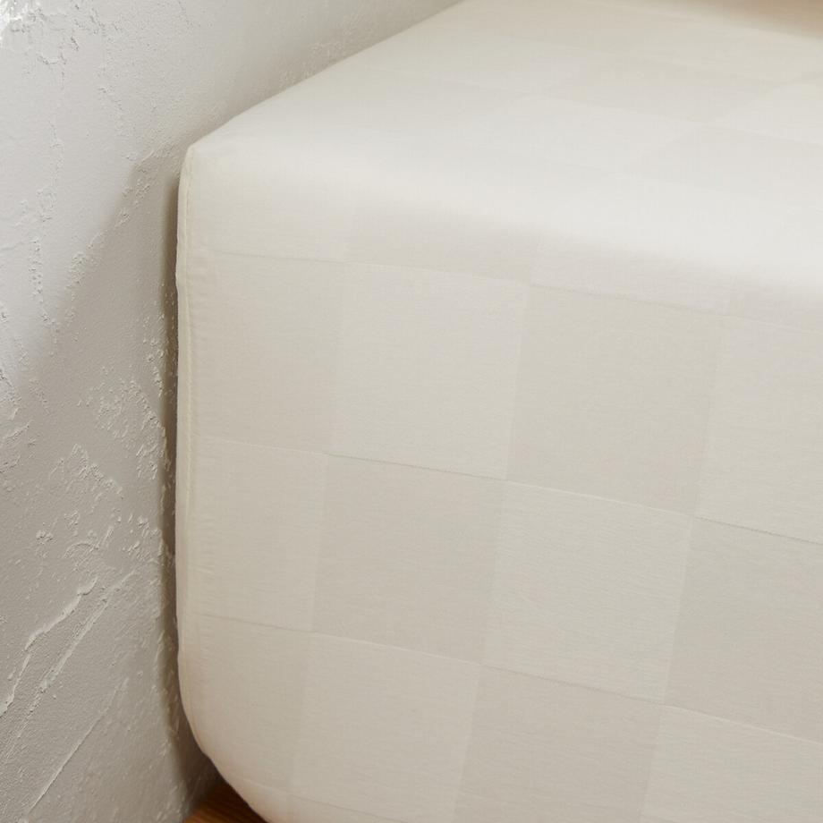 La Redoute Intérieurs Victor Vorgewaschenes Baumwoll-Satin Fixleintuch  