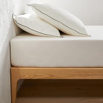 Fixleintuch Victor aus vorgewaschenem Baumwoll-Satin