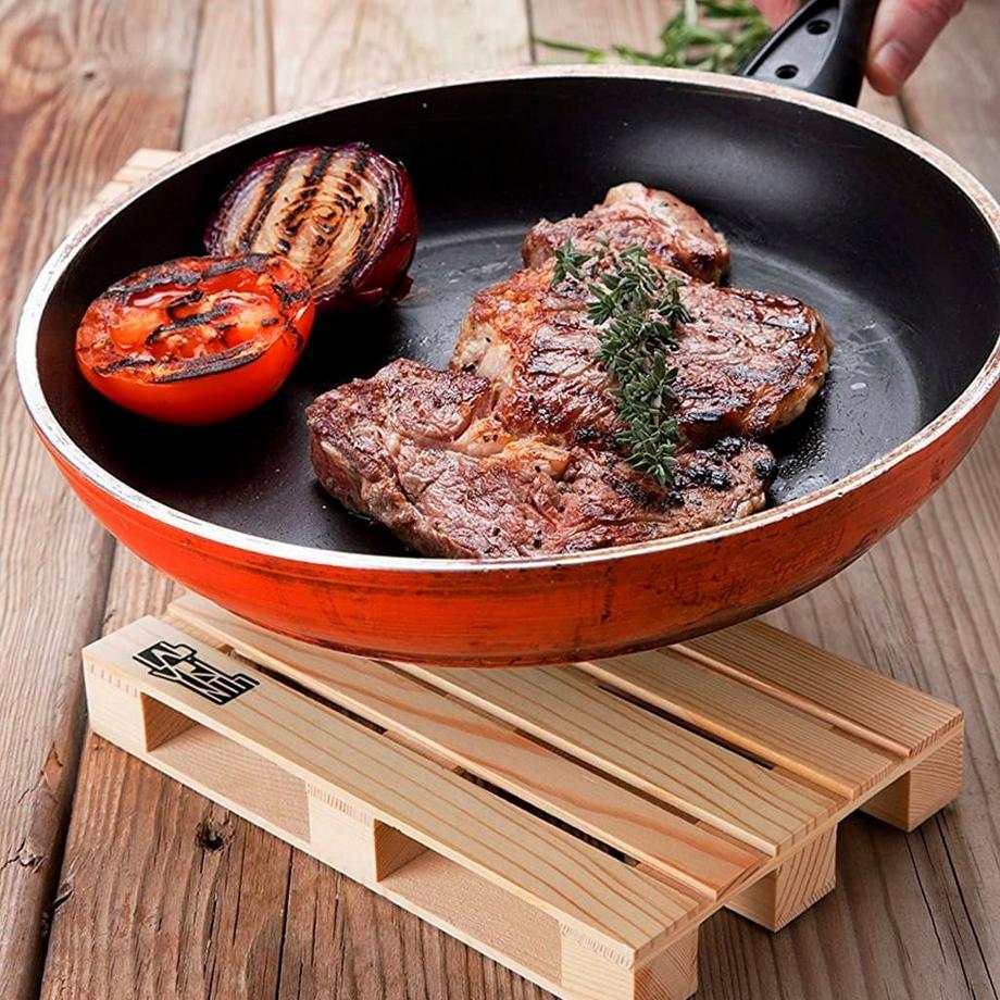 Labyrinth  Topfuntersetzer holz 