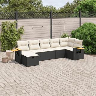 VidaXL set divano da giardino Polirattan  