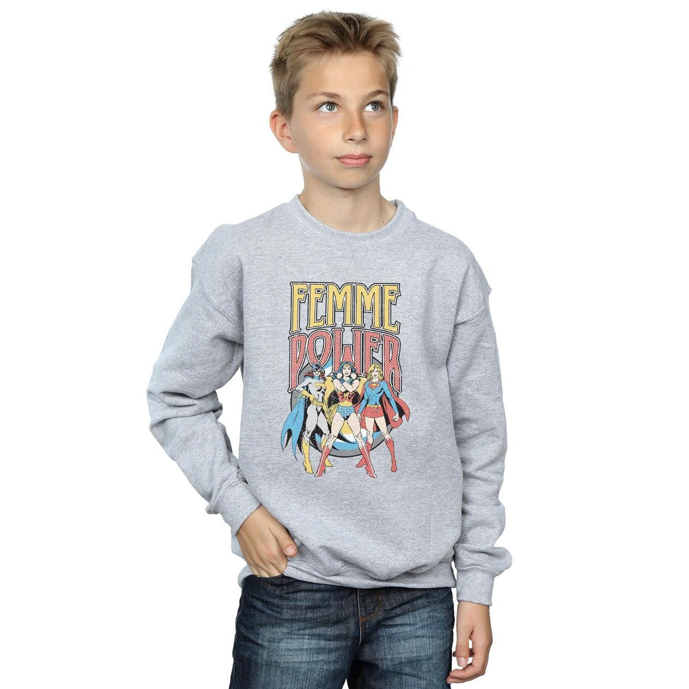 DC COMICS  Femme Power Sweatshirt 