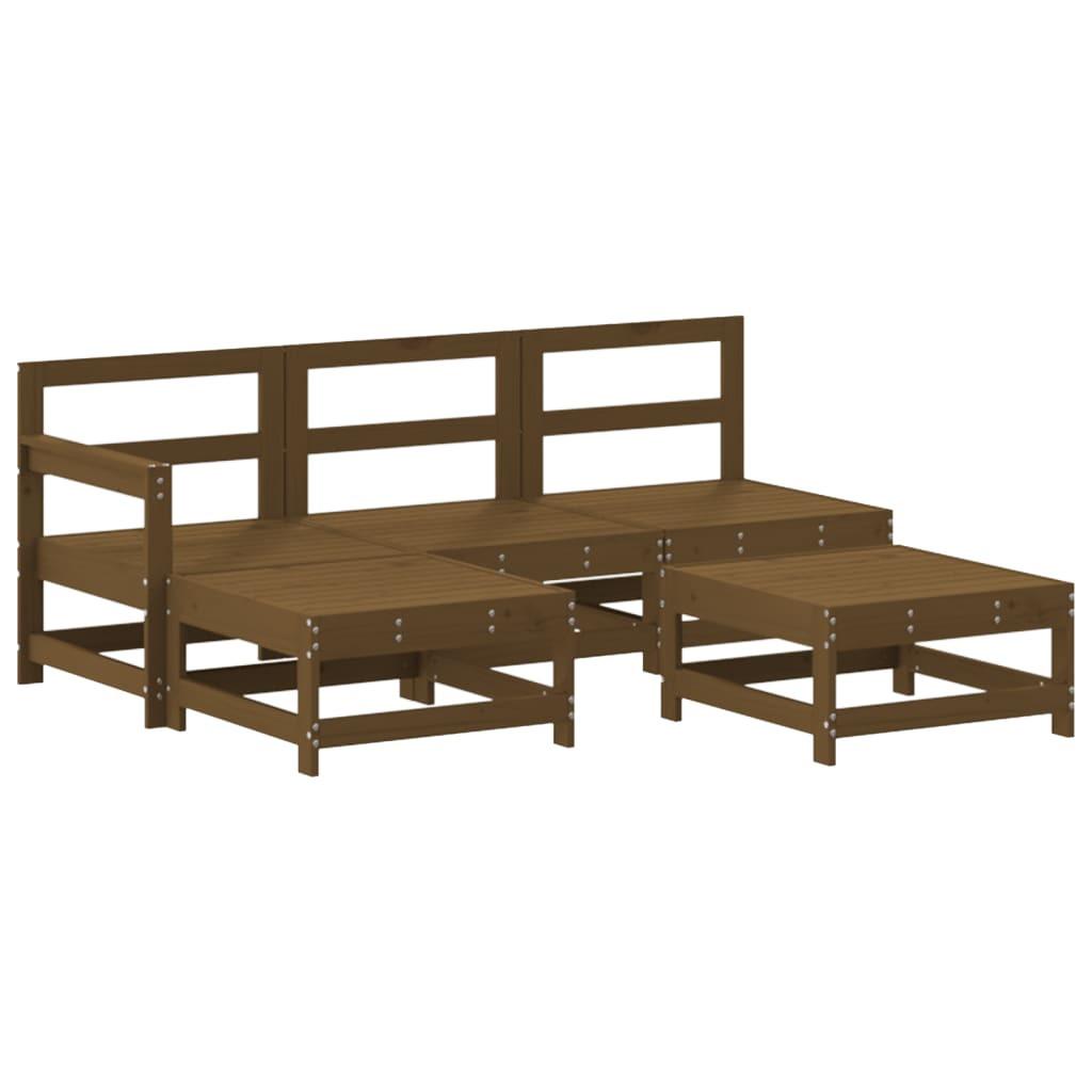 VidaXL Garten lounge set holz  