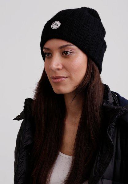 CASH-MERE.CH Kaschmir Rib Mütze  