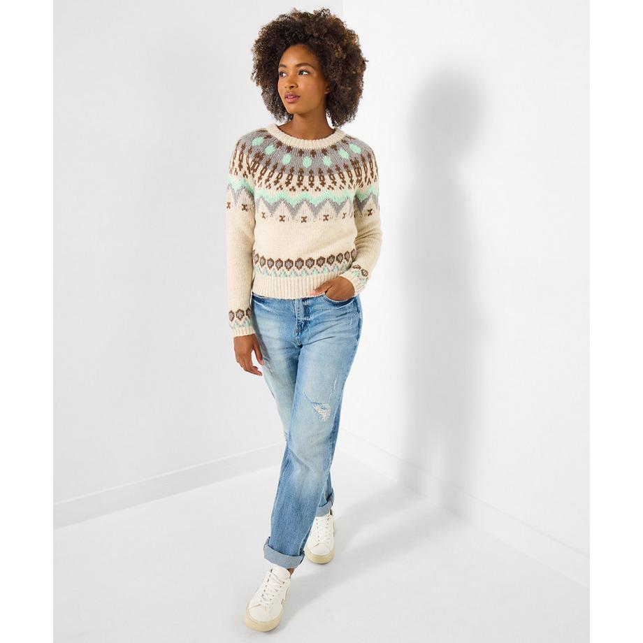 Joe Browns Pull Fair Isle Douillet Saisonier  