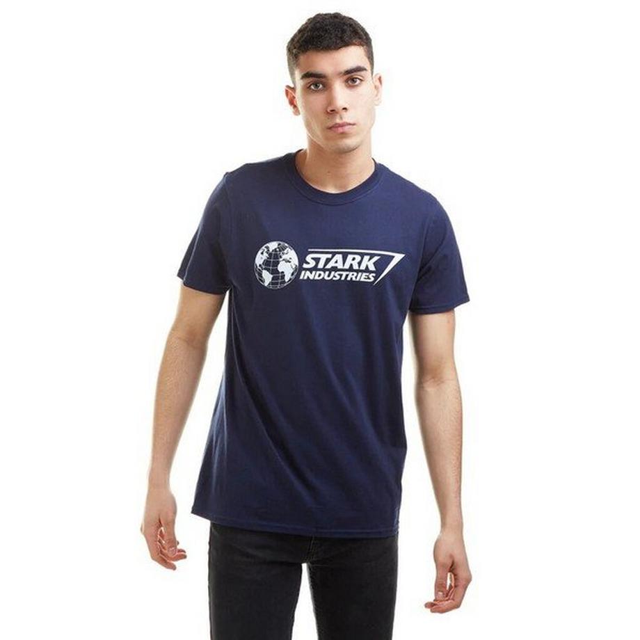 MARVEL Stark Industries Globe Logo T-Shirt  