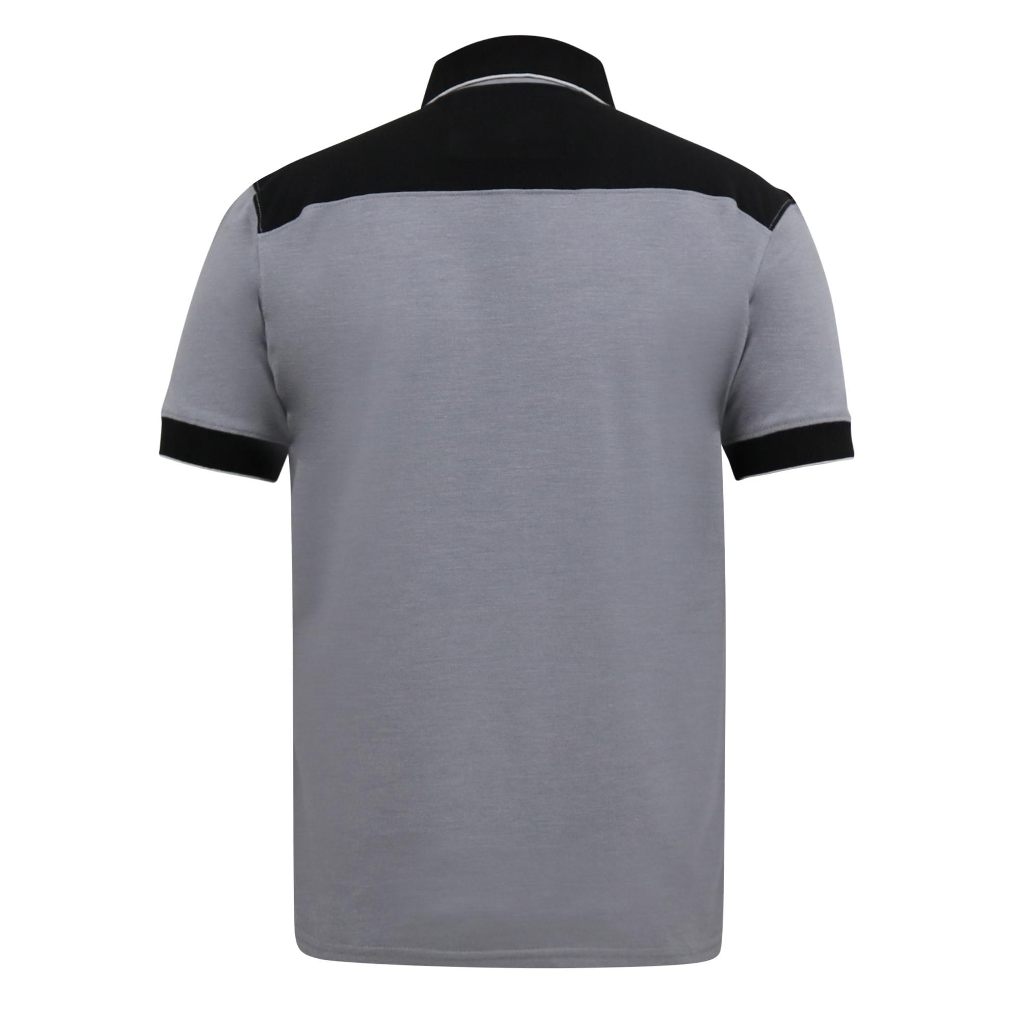 Duke Prinstead Poloshirt Gerippter Kragen  