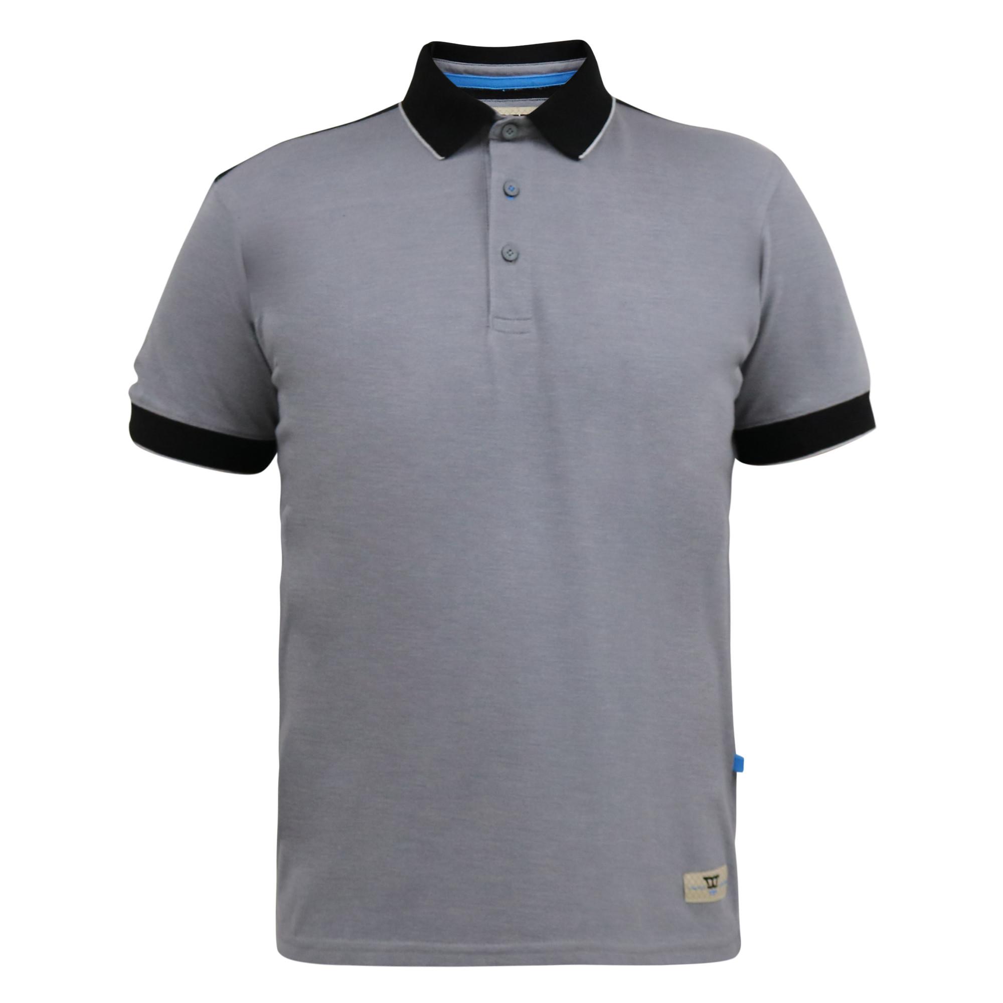 Duke Prinstead Poloshirt Gerippter Kragen  
