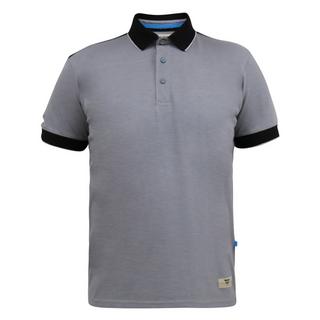 Duke Prinstead Poloshirt Gerippter Kragen  