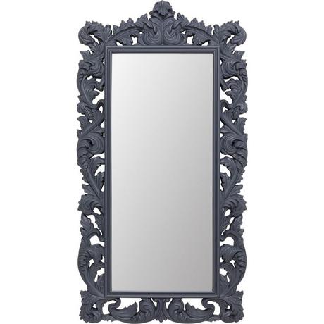 KARE Design Miroir mural Baroque Valentina gris 100x190  