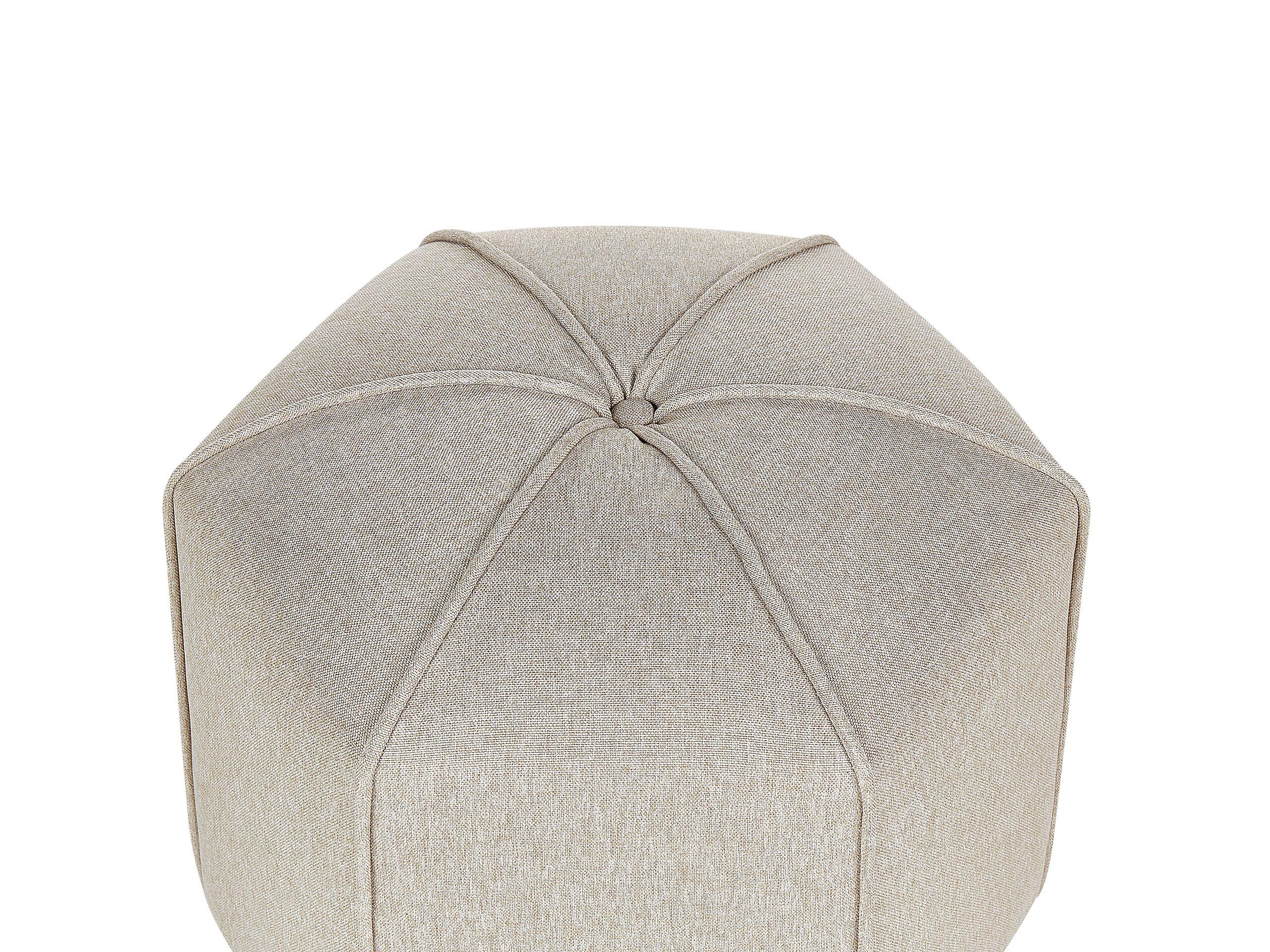 Beliani Pouf en Lino Moderno WISHEK  