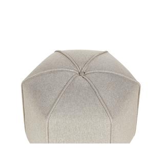 Beliani Pouf en Lino Moderno WISHEK  