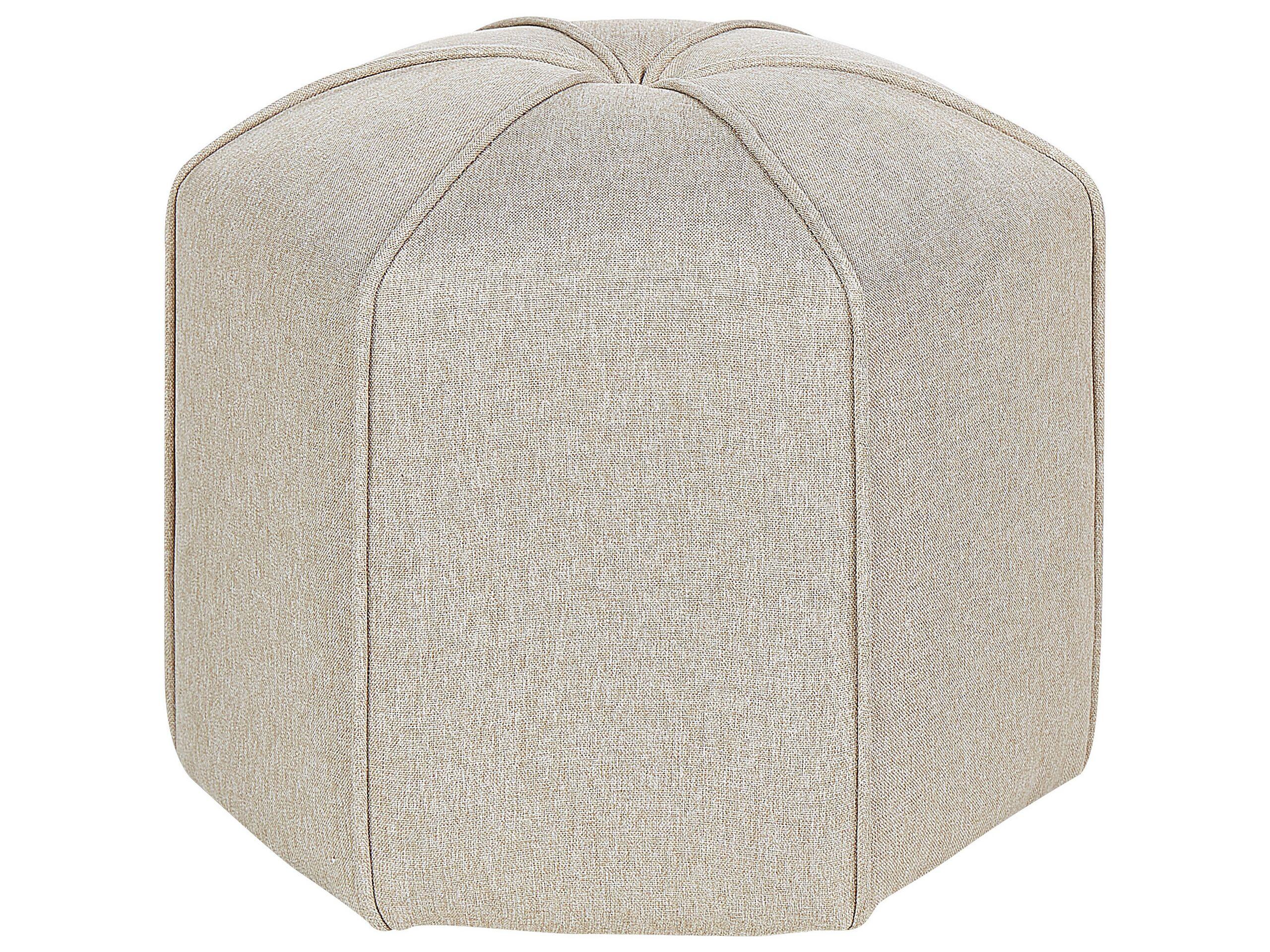 Beliani Pouf en Lino Moderno WISHEK  