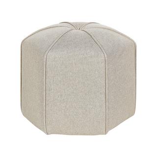 Beliani Pouf en Lino Moderno WISHEK  