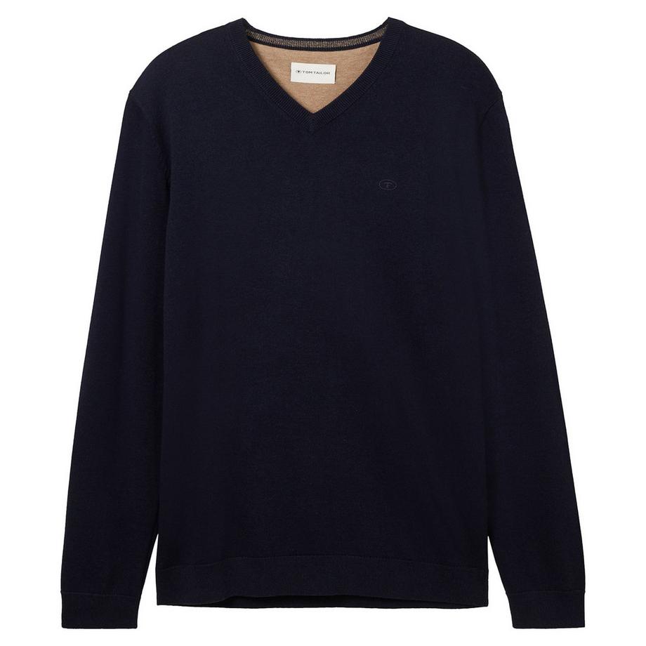 Maglione a maglia Uomini Confezione da 1 Vestibilità confortevole-Basic Crewneck Knit
