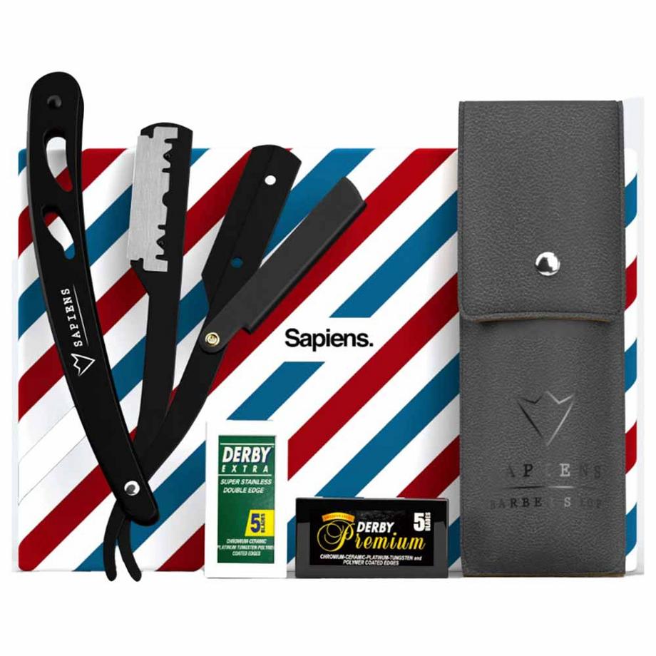 Sapiens  Rasoir droit - Black Edition 