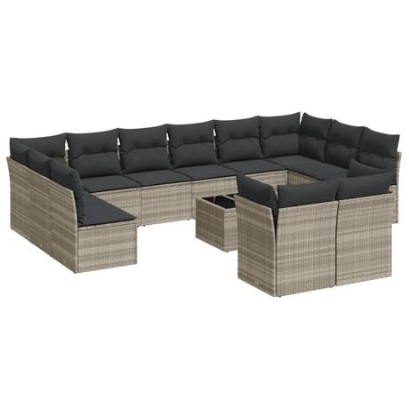 VidaXL Garten sofagarnitur poly-rattan  