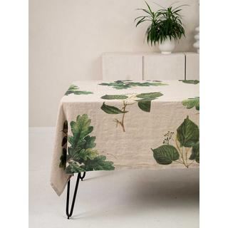 Linoroom Tischdecke TREES natural  