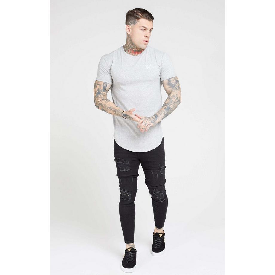 Sik Silk Essential Distressed Skinny Jeans  