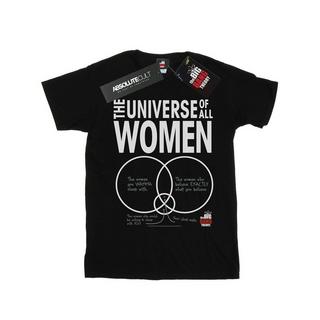 The Big Bang Theory  Tshirt THE UNIVERSE OF ALL WOMEN 