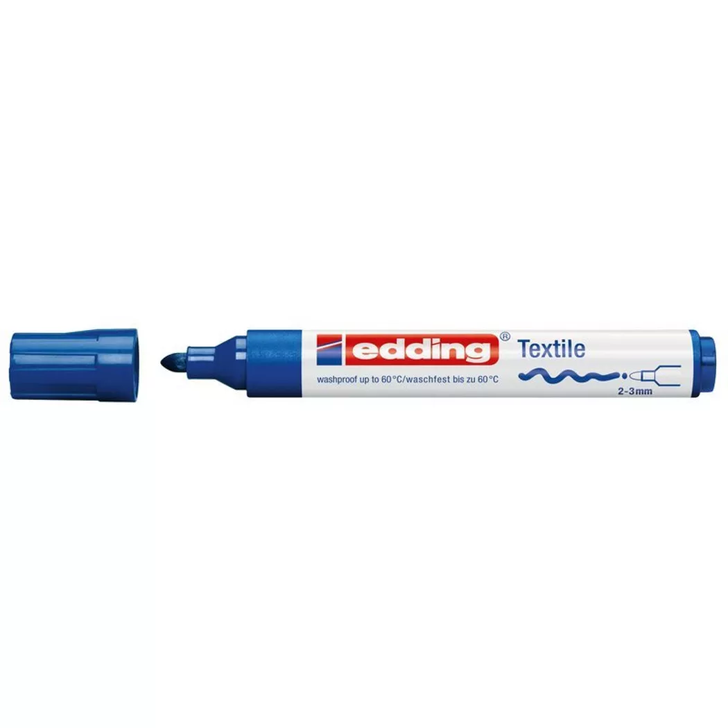 Edding -  T-Shirt-Marker 4500 2-3mm 4500-3 blau, Bleu