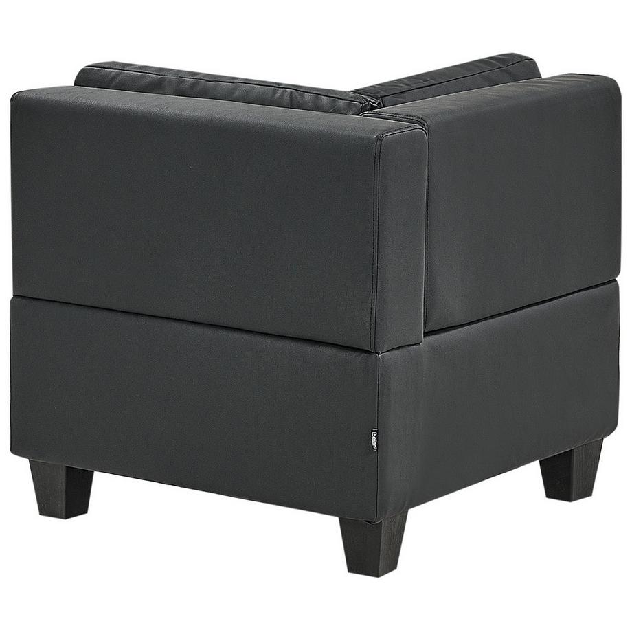 Beliani Module d'angle en Cuir PU  UNSTAD  