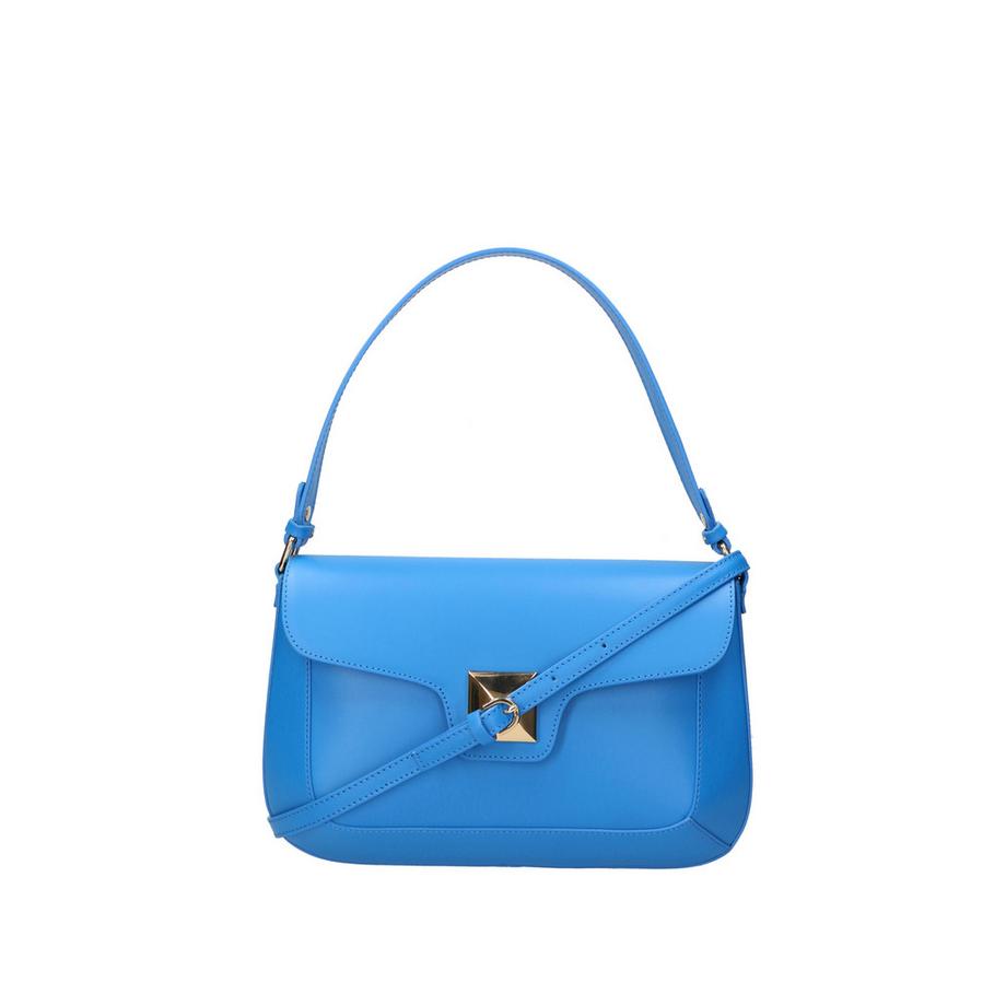 Gave Lux Sac à bandoulière femme un compartiment cuir froissé  