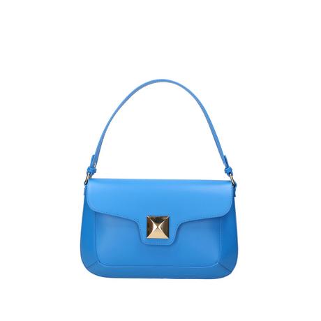 Gave Lux  Umhängetasche Women's single-compartment shoulderbag in wrinkled leather, with removable shoulder strap.Italian handmade product.Made in Italy 