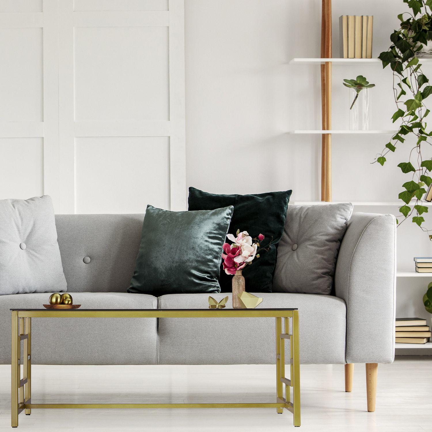 B2X Couchtisch in Schwarz und Gold  