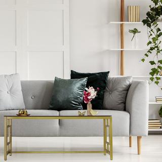 B2X Couchtisch in Schwarz und Gold  