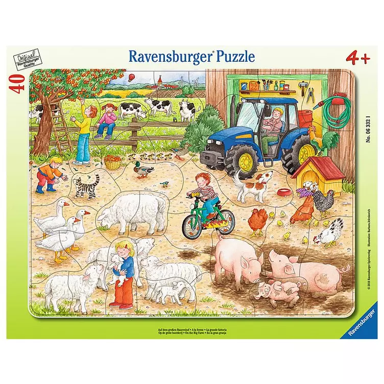 Ravensburger Puzzle Auf dem grossen Bauernhof (40Teile)online kaufen MANOR