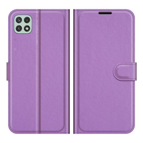 Cover-Discount  Galaxy A22 5G - Leder Etui Hülle 