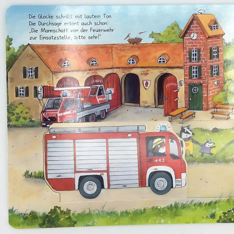 Benno Bibers Feuerwehr Kugler, Christine; Kugler, Christine (Illustrationen) Copertina rigida 